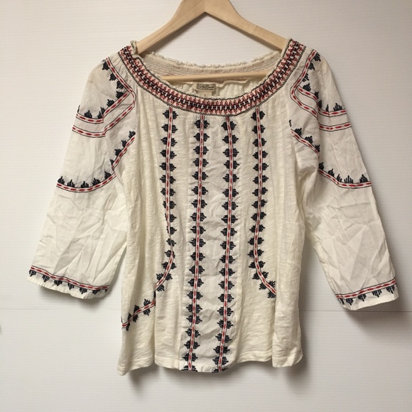lucky brand boho top